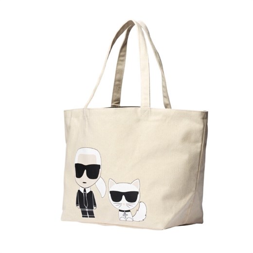 Shopper bag Karl Lagerfeld bez dodatków