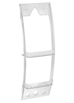 Idesign Półka prysznicowa &quot;Grand Arc&quot; - 23 x 73 x 10,4 cm ze sklepu Limango Polska w kategorii Szafki i regały łazienkowe - zdjęcie 163671593