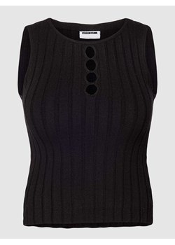 Top z wycięciami ze sklepu Peek&Cloppenburg  w kategorii Bluzki damskie - zdjęcie 168337121