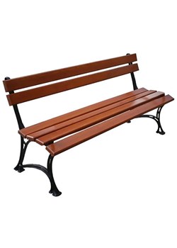 Żeliwna ławka ogrodowa 180cm G7-A91 ze sklepu Edinos.pl w kategorii Ławki ogrodowe - zdjęcie 172235441