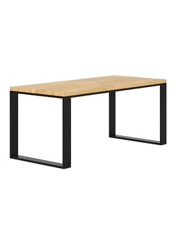 Biurko komputerowe drewniane w stylu loft 170x80 D9-E61 ze sklepu Edinos.pl w kategorii Biurka i sekretarzyki - zdjęcie 173568074