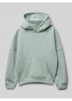 Bluza z kapturem i detalem z logo model ‘ORLA’ ze sklepu Peek&Cloppenburg  w kategorii Bluzy dziewczęce - zdjęcie 177820390