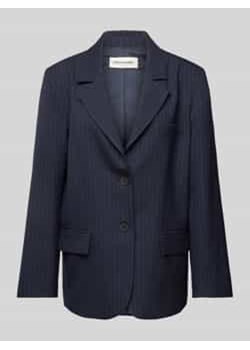 Żakiet o kroju regular fit z kieszeniami z patką model ‘Ryan’ ze sklepu Peek&Cloppenburg  w kategorii Marynarki damskie - zdjęcie 177827824