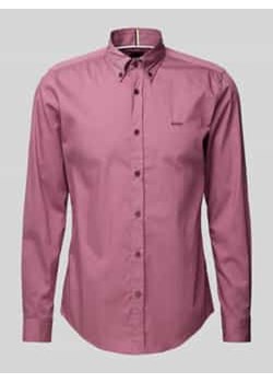 Koszula biznesowa o kroju slim fit z kołnierzykiem typu kent model ‘Roan’ ze sklepu Peek&Cloppenburg  w kategorii Koszule męskie - zdjęcie 177840301