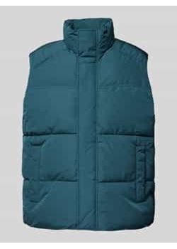 Kamizelka pikowana ze stójką model ‘BRADLEY’ ze sklepu Peek&Cloppenburg  w kategorii Kamizelki męskie - zdjęcie 177847283