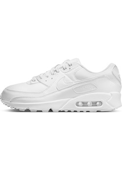 Buty damskie Nike Air Max 90 - Biel ze sklepu Nike poland w kategorii Buty sportowe damskie - zdjęcie 178605384