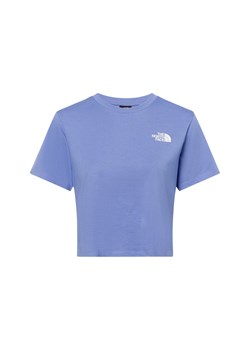 The North Face Koszulka damska - Simple Dome Cropped Kobiety Bawełna bzowy jednolity ze sklepu vangraaf w kategorii Bluzki damskie - zdjęcie 179796710