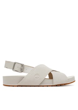 Sandały Timberland TB0A41PQF481 Écru ze sklepu eobuwie.pl w kategorii Sandały damskie - zdjęcie 182043842