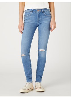 Wrangler Jeansy W28KXR37T 112332352 Niebieski Skinny Fit ze sklepu MODIVO w kategorii Jeansy damskie - zdjęcie 182596121