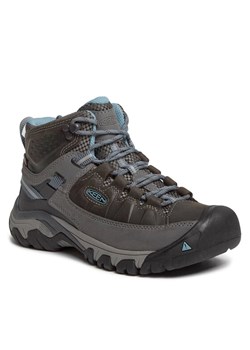 Keen Trekkingi Targhee III Mid Wp 1023040 Szary ze sklepu MODIVO w kategorii Buty trekkingowe damskie - zdjęcie 182625180