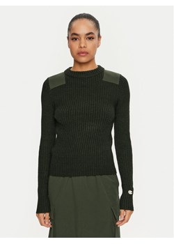 Champion Sweter 117495 Zielony Slim Fit - id: 0000304697906 - marki Champion - 182658341 Champion Sweter 117495 Zielony Slim Fit ze sklepu MODIVO w kategorii Swetry damskie - zdjęcie 182658341