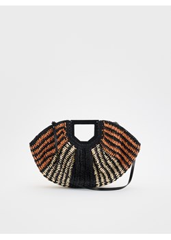Reserved - Pleciona torebka koszyk - wielobarwny ze sklepu Reserved w kategorii Torby Shopper bag - zdjęcie 184017852
